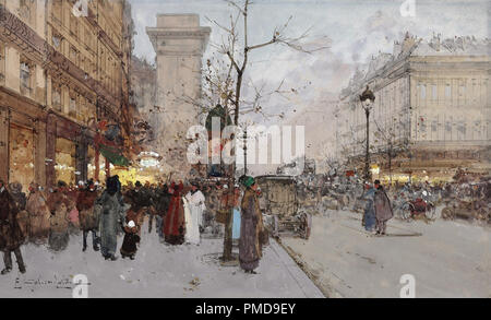 Eugene Galien-Laloue - Porte St Denis 06 Banque D'Images