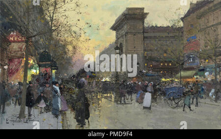 Eugene Galien-Laloue - Porte St Denis 10 Banque D'Images