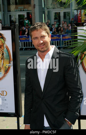 Premiere de l'île de Nim Gerard Butler 3-30-2008 / Grauman's Chinese Theatre / Hollywood, CA / Twentieth Century Fox / © Joseph Martinez / Picturelux - Tous droits réservés référence #  23430 0037PLX pour un usage éditorial uniquement - Tous droits réservés Banque D'Images