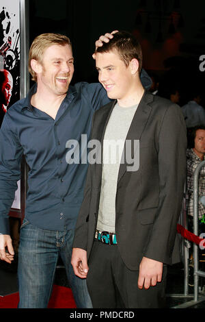 'Street Kings' Premiere Rick Schroder et son fils Holden 4-3-2008 / Grauman's Chinese Theatre / Hollywood, CA / Fox Searchlight / Photo par Joseph Martinez référence #  23449 Fichier 0057JM pour un usage éditorial uniquement - Banque D'Images