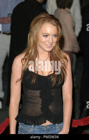 Le score parfait Premiere 01/27/2004 Lindsay Lohan Photo par Joseph Martinez - Tous droits réservés référence #  21728 0114PLX pour un usage éditorial uniquement - Banque D'Images