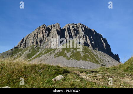 Dolomiti dans Col Rodella Banque D'Images