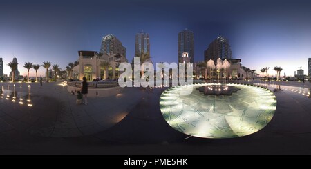 Vue panoramique à 360° de La Marina de Dubaï DUBAÏ [CAFÉ] DAUM4U