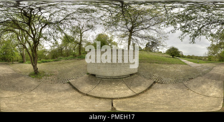 Vue panoramique à 360° de John F Kennedy Memorial