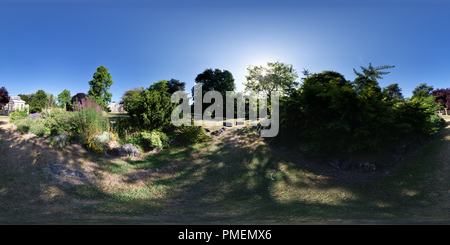 Vue panoramique à 360° de Gunnersbury Park, l'Orangerie