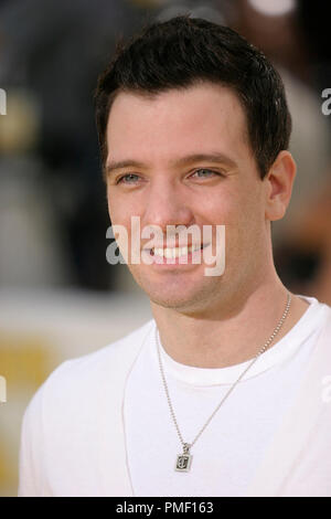 'Les Simpson - Le Film" (Création) J.C. Chasez 7-24-2007 / Mann Bruin et Mann Village Theatre / Westwood, CA / 20th Century Fox / Photo par Joseph Martinez référence #  23133 Fichier 0069JM pour un usage éditorial uniquement - Banque D'Images