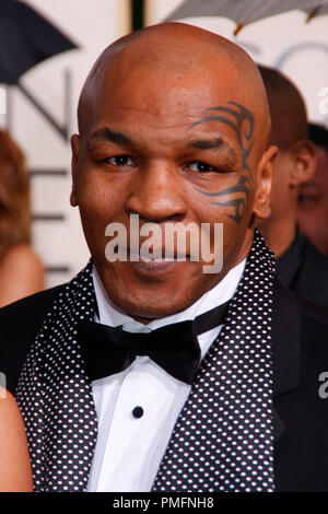 Mike Tyson à 'La 67e assemblée annuelle Golden Globe Awards - Arrivals" tenue à l'hôtel Beverly Hilton à Beverly Hills, CA le dimanche, Janvier 17, 2010. Photo par Picturelux Banque D'Images