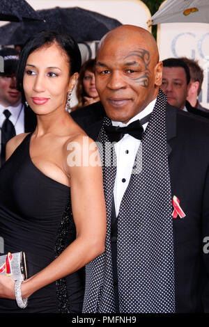 Mike Tyson à 'La 67e assemblée annuelle Golden Globe Awards - Arrivals" tenue à l'hôtel Beverly Hilton à Beverly Hills, CA le dimanche, Janvier 17, 2010. Photo par Picturelux Banque D'Images