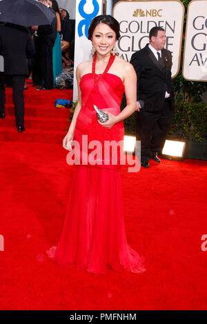Janelle ainsi à "La 67e Golden Globe Awards annuels - Arrivées' qui a eu lieu au Beverly Hilton Hotel à Los Angeles, CA le dimanche, Janvier 17, 2010. Photo par Picturelux Banque D'Images