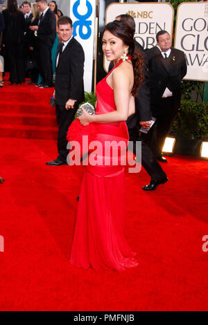Janelle ainsi à "La 67e Golden Globe Awards annuels - Arrivées' qui a eu lieu au Beverly Hilton Hotel à Los Angeles, CA le dimanche, Janvier 17, 2010. Photo par Picturelux Banque D'Images
