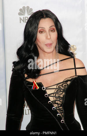Cher à 'La 67e Golden Globe Awards annuels - Press Room' qui a eu lieu au Beverly Hilton Hotel à Los Angeles, CA le dimanche, Janvier 17, 2010. Photo par Picturelux Banque D'Images