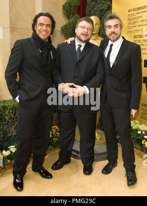 L'Academy of Motion Picture Arts and Sciences présentera 'Prix de l'Académie - 79e assemblée annuelle de l' Alejandro Gonzalez Inarritu, Academy Award pour le meilleur candidat Photo et réalisation dans la direction de 'Babel', Guillermo del Toro, Oscar nominés pour le Meilleur Film Étranger et du Meilleur Scénario Original pour "Le Labyrinthe de Pan", Alfonso Cuaron, producteur de "Le Labyrinthe de Pan' 2-25-07 référence #  29999 004 pour un usage éditorial uniquement - Tous droits réservés Banque D'Images