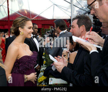 L'Academy of Motion Picture Arts and Sciences présentera 'Prix de l'Académie - 80e congrès annuel' Jessica Alba 2-24-08 référence #  30000 003 pour un usage éditorial uniquement - Tous droits réservés Banque D'Images