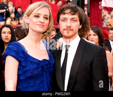 L'Academy of Motion Picture Arts and Sciences présentera 'Prix de l'Académie - 80e congrès annuel' Anne-Marie Duff, James McAvoy 2-24-08 référence #  30000 068 pour un usage éditorial uniquement - Tous droits réservés Banque D'Images