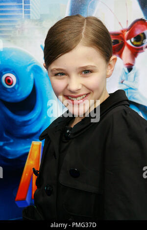 Chloe Moretz au Los Angeles Premiere de Dreamworks Animation's 'Monsters VS. Aliens' Gibson Amphitheatre à Universal City, CA, le 22 mars 2009. Photo par Picturelux 30004 Numéro de référence de dossier 0004PLX pour un usage éditorial uniquement - Tous droits réservés Banque D'Images