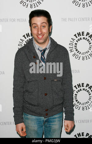 Simon Helberg au 26e Festival William S. Paley Television 'The Big Bang Theory' Arclight Cinemas à Hollywood, CA 4/16/2009 Photo : © Joseph Martinez / Picturelux - Tous droits réservés référence #  30008 9 PLX pour un usage éditorial uniquement - Tous droits réservés Banque D'Images