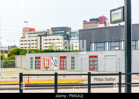 EINDHOVEN, Pays-Bas - 27 juillet 2018 : Philips Stadion est un stade de football à Eindhoven Banque D'Images