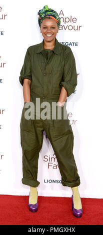 La photo doit être crédité ©Presse Alpha 079965 17/09/2018 Gemma Cairney at UK Premiere d'une simple faveur tenue à la BFI Southbank à Londres Banque D'Images