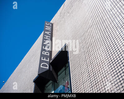 Debenhams Flagship store, Oxford Street, Londres, Angleterre, RU, FR. Banque D'Images