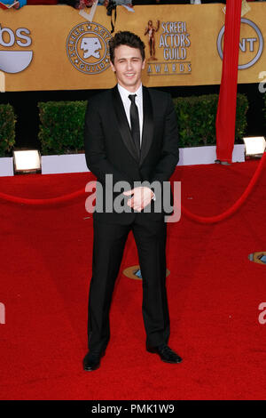 James Franco à la 17e édition des Screen Actors Guild Awards. Tenue des arrivées au Shrine Exposition Center de Los Angeles, CA, le 30 janvier 2011. Photo par Joe Martinez / PictureLux Banque D'Images