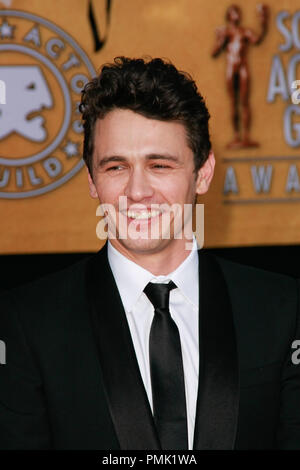 James Franco à la 17e édition des Screen Actors Guild Awards. Tenue des arrivées au Shrine Exposition Center de Los Angeles, CA, le 30 janvier 2011. Photo par Joe Martinez / PictureLux Banque D'Images