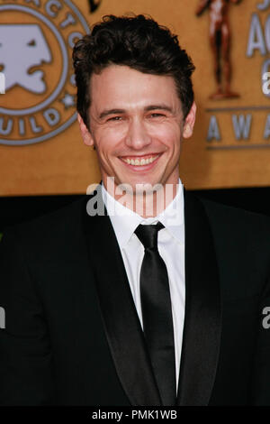 James Franco à la 17e édition des Screen Actors Guild Awards. Tenue des arrivées au Shrine Exposition Center de Los Angeles, CA, le 30 janvier 2011. Photo par Joe Martinez / PictureLux Banque D'Images