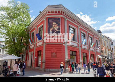 Galerie des beaux-arts de la ville, Knyaz Alexandre Ier, Plovdiv, Bulgarie. Banque D'Images