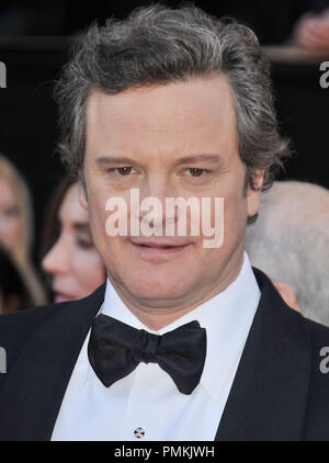 Colin Firth à la 83e annuelle des Academy Awards - Arrivals a tenu au Kodak Theatre à Hollywood, CA. L'événement a eu lieu le dimanche 27 février, 2011. Photo de RPAC Pacifique Photo Presse / PictureLux 30871 Numéro de référence de dossier 493 pour un usage éditorial uniquement - Tous droits réservés Banque D'Images