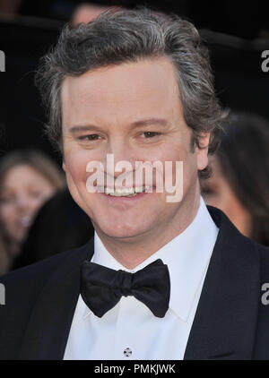 Colin Firth à la 83e annuelle des Academy Awards - Arrivals a tenu au Kodak Theatre à Hollywood, CA. L'événement a eu lieu le dimanche 27 février, 2011. Photo de RPAC Pacifique Photo Presse / PictureLux 30871 Numéro de référence de dossier 494 pour un usage éditorial uniquement - Tous droits réservés Banque D'Images