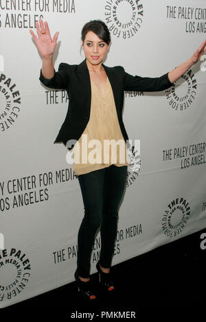 Aubrey Plaza au Paley Fest 2011 'Parks & Recreation' Media événement tenu au Théâtre du Saban dans Beverly Hills, CA, le 9 mars 2011. Photo par Joe Martinez / PictureLux Banque D'Images