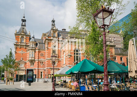 Amsterdam, May 22 : Vue extérieure du Stadsschouwburg Amsterdam Theatre le Jul 22, 2017 à Amsterdam, Pays-Bas Banque D'Images