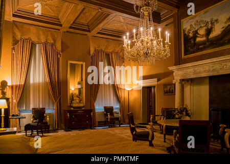 Amsterdam, May 22 : vue de l'intérieur du Palais Royal à Amsterdam, le Juillet 22, 2017 à Amsterdam, Pays-Bas Banque D'Images