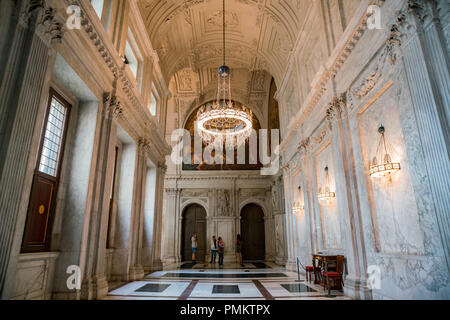 Amsterdam, May 22 : vue de l'intérieur du Palais Royal à Amsterdam, le Juillet 22, 2017 à Amsterdam, Pays-Bas Banque D'Images