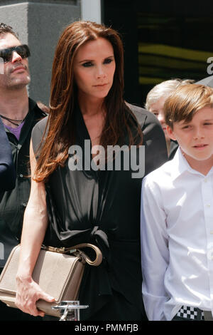 Victoria Beckham à la Chambre de commerce de Hollywood cérémonie en l'honneur de Simon Fuller avec une étoile sur le Hollywood Walk of Fame à Hollywood, CA, le 23 mai 2011. Photo par Joe Martinez / PictureLux Banque D'Images