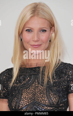 Gwyneth Paltrow au 63e Congrès annuel Primetime Emmy Awards - Arrivals tenue au Nokia Plaza Los Angeles. Vivre à Los Angeles, CA. L'événement a eu lieu le dimanche 18 septembre, 2011. Photo de RPAC/ PictureLux Banque D'Images