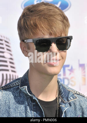 Justin Bieber au BET Awards' 11 - Arrivées tenue au Shrine Auditorium à Los Angeles, CA. L'événement a eu lieu le dimanche 26 juin 2011. Photo de RPAC Pacifique Photo Presse/ PictureLux Banque D'Images