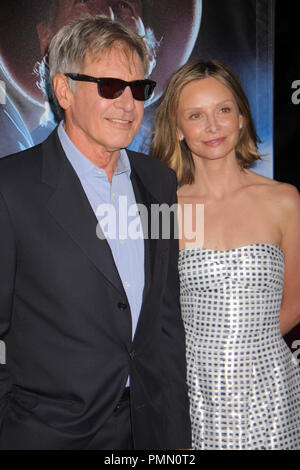 Harrison Ford et Calista Flockhart 07/23/2011, 'Cowboys and Aliens' @San Diego Civic Theatre, San Diego Photo par Izumi le HollywoodNewsWire.net/ PictureLux/ Hasegawa Banque D'Images