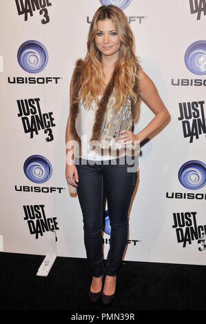 L'Amber Lancaster à l'Ubisoft JUST DANCE 3 Fête de lancement qui a eu lieu au Beverly à West Hollywood, CA. L'événement a eu lieu le mardi 4 octobre 2011. Photo de RPAC Pacifique Photo Presse/ PictureLux Banque D'Images