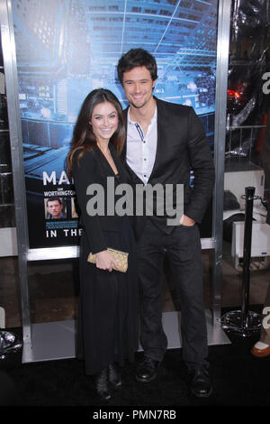 Brooke Lyons, Matthew Atkinson 01/23/2012 "l'homme sur une corniche' Premiere tenue au Grauman's Chinese Theatre à Hollywood, CA Photo par Izumi / PictureLux HollywoodNewsWire.net / Hasegawa Banque D'Images