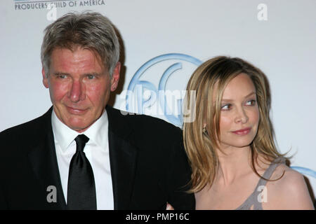 01/20/2007 Harrison Ford, Calista Flockhart 'producteurs' Guild Awards 2007 @ Hyatt Regency Century Plaza, Century City Photo de Kuroda Ima / HNW / Picturelux 31444 Numéro de référence de dossier 022HNW pour un usage éditorial uniquement - Tous droits réservés Banque D'Images