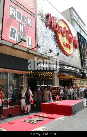 Atmosphère à la Chambre de commerce de Hollywood cérémonie en l'honneur de barre oblique avec une étoile sur le Hollywood Walk of Fame à Hollywood, CA, le 10 juillet 2012. Photo par Joe Martinez / PictureLux Banque D'Images