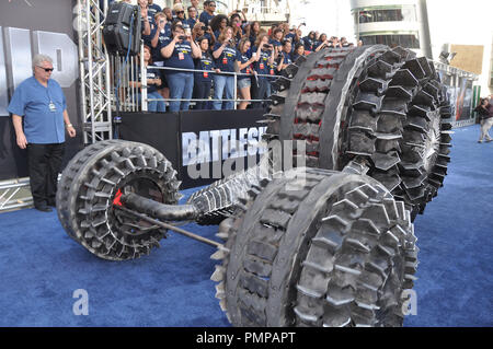 L 'Battleship' Premiere. Arrivants tenue à la Vivre à Los Angeles, CA, 10 mai 2012. Photo par M.Adams / PictureLux Banque D'Images