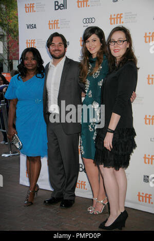 Octavia Spencer, James Ponsoldt, Mary Elizabeth Winstead, Jennifer Cochis 09/12/2012 purée de "premiere" au cours de la 2012 Toronto International Film Festival à Ryerson Theatre, Toronto, Canada Photo par Izumi Hasegawa / HNW / PictureLux Banque D'Images