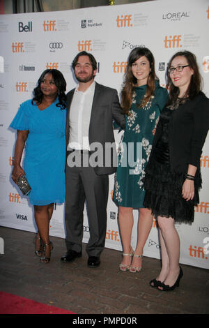 Octavia Spencer, James Ponsoldt, Mary Elizabeth Winstead, Jennifer Cochis 09/12/2012 purée de "premiere" au cours de la 2012 Toronto International Film Festival à Ryerson Theatre, Toronto, Canada Photo par Izumi Hasegawa / HNW / PictureLux Banque D'Images