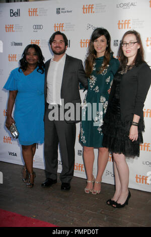 Octavia Spencer, James Ponsoldt, Mary Elizabeth Winstead, Jennifer Cochis 09/12/2012 purée de "premiere" au cours de la 2012 Toronto International Film Festival à Ryerson Theatre, Toronto, Canada Photo par Izumi Hasegawa / HNW / PictureLux Banque D'Images