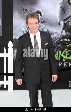 Martin Short au Los Angeles premiere du Disney's 'Frankenweenie'. Arrivants tenue au El Capitan Theatre à Hollywood, CA, le 24 septembre 2012. Photo par : Carrie Chavez / PictureLux Banque D'Images