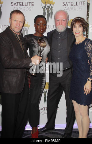 Michael Rooker, Danai Gurira, Scott Wilson, Gale Anne Hurd 12/16/2012 17e année s'est tenue à l'hôtel InterContinental Los Angeles Century City Theatre de Los Angeles, CA Photo par Izumi Hasegawa / HNW / PictureLux Banque D'Images