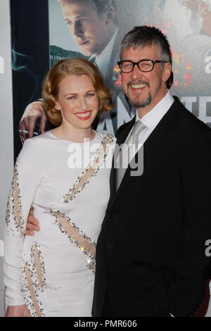 Mireille Enos et Alan Ruck à la première de Warner Bros Pictures" "Gangster Squad". Arrivants tenue au Grauman's Chinese Theatre à Hollywood, CA, le 7 janvier 2013. Photo par Joe Martinez / PictureLux Banque D'Images