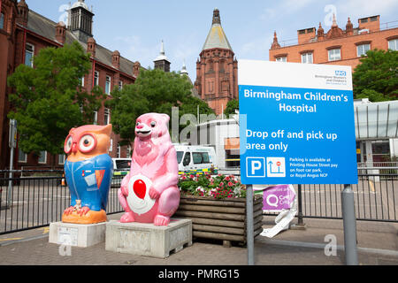 Birmingham Children's Hospital Banque D'Images