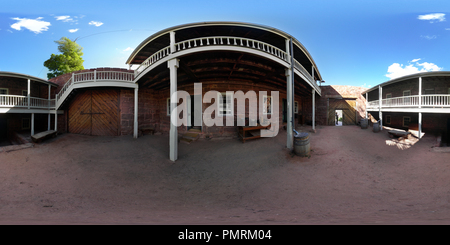 Vue panoramique à 360° de Printemps tuyau National Monument, Arizona, USA